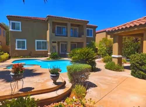 All the amenities You could ask for and minutes from strip with pool and spa!!!